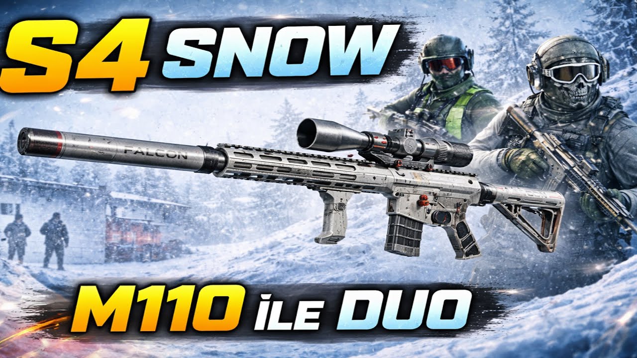 Arena Breakout Infinite S4 | Northridge Snow | M110 İLE AKSİYON|🇹🇷