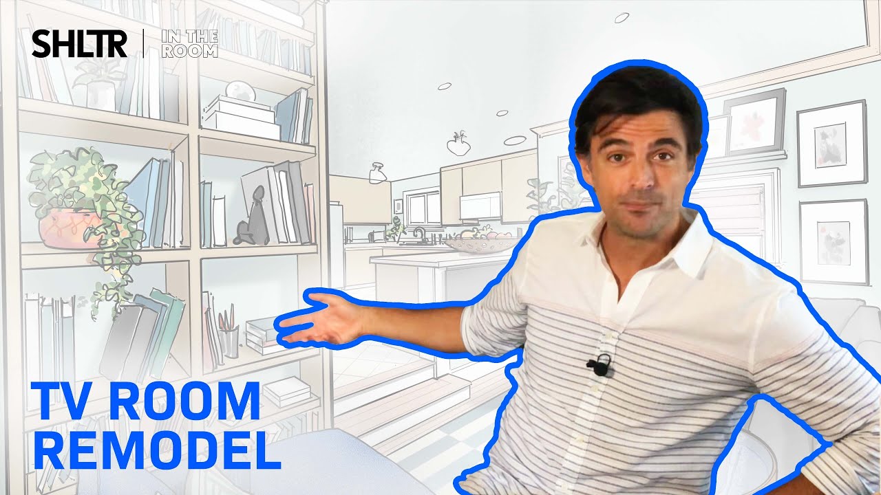 TRANSFORMING a TV ROOM | In The Room with John Gidding