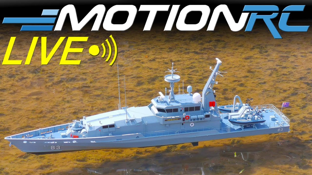 Unboxing the Bancroft Armidale 1/50 Scale RC Patrol Boat | Motion RC LIVE