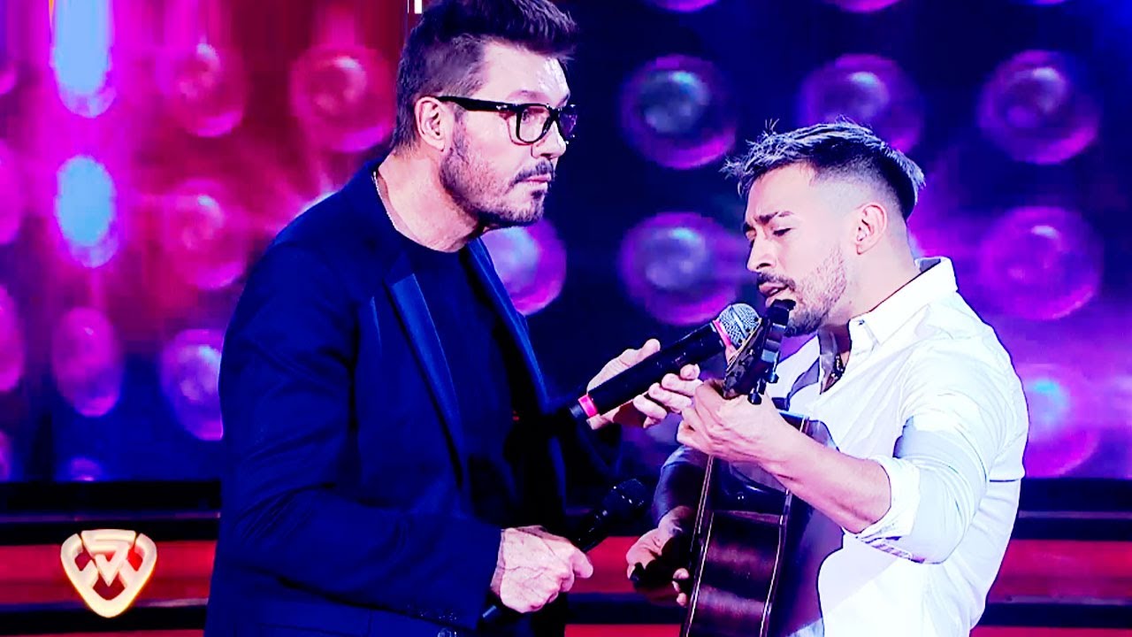 Jorgito Moliniers showed his love to Marcelo Tinelli and sang him a very special song.