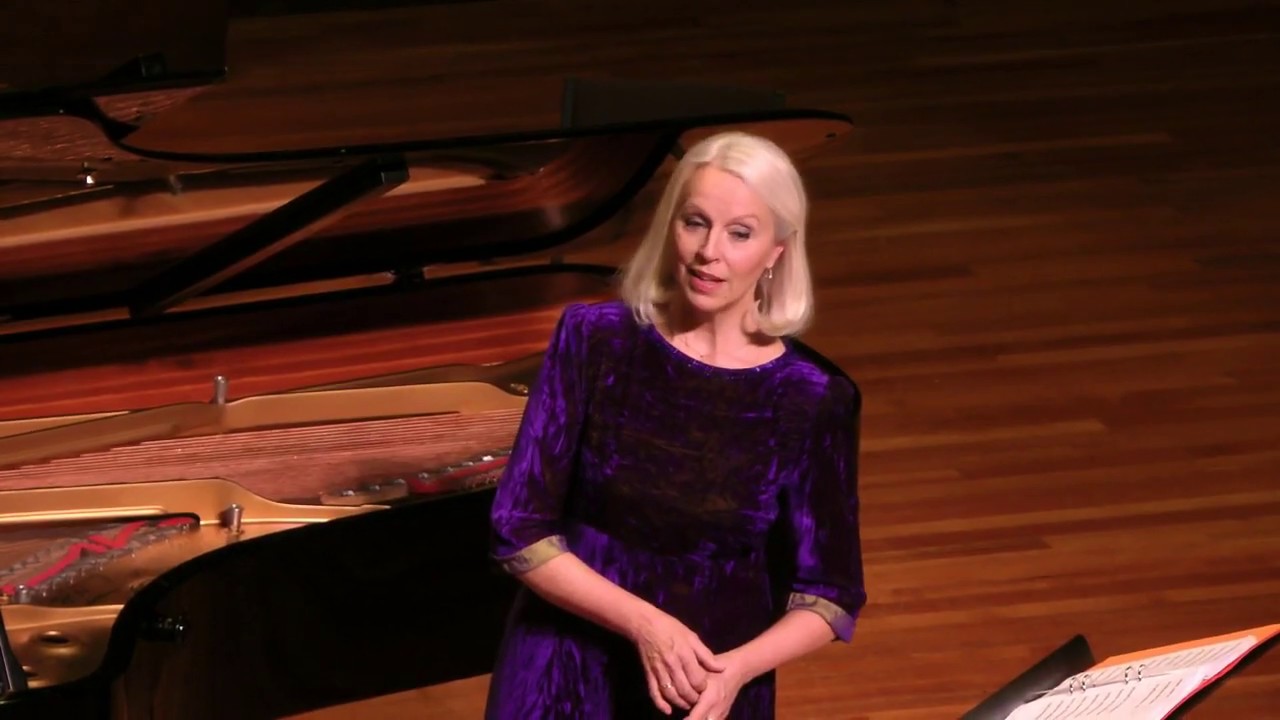 Anne Sofie von Otter - Ruhe, Süßliebchen, im Schatten, Op. 33 no.9 / Brahms /Angela Hewitt, piano
