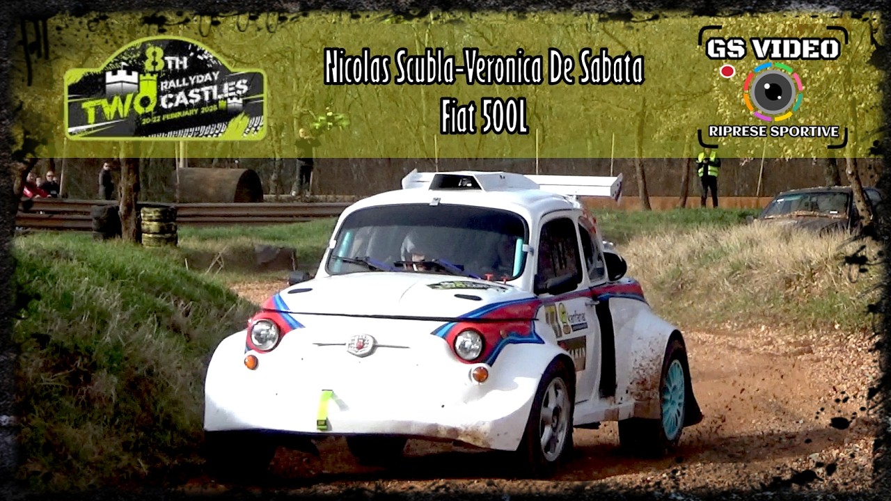 8. Rally Day Two Castles 2026 | Nicolas Scubla-Veronica De Sabata | Fiat 500L