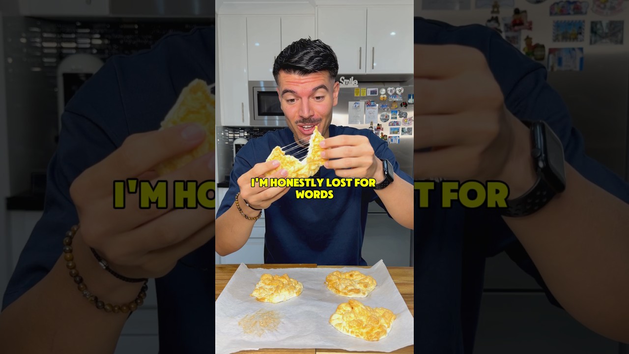 Garlic Bread From Egg Whites… 👀