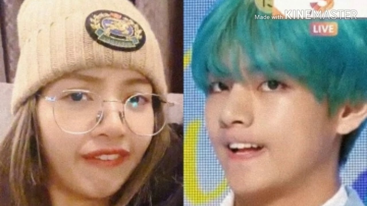 LISA(BLACKPINK)＆V(BTS) TAELICE 💜🤙