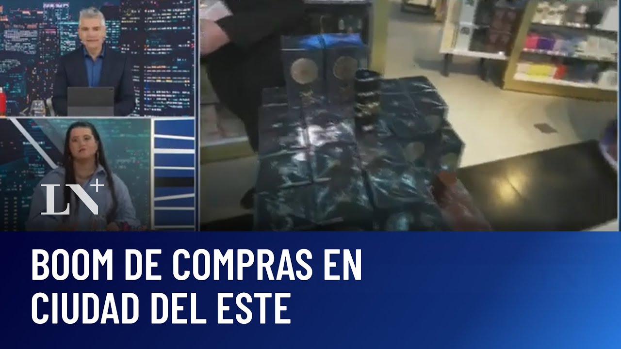 Boom de compras en Ciudad del Este