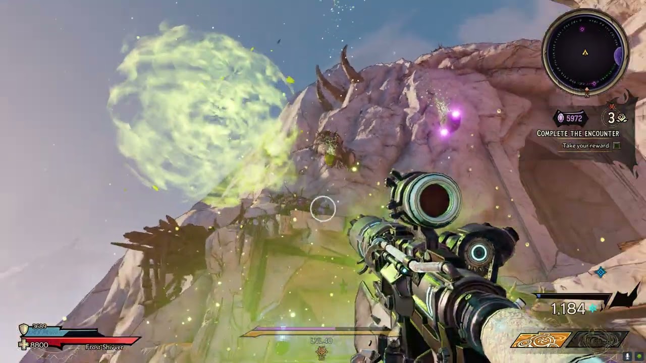 Wonderlands - Intense C35 Feature Run + Raid Bosses, Frost Shiver Ghost Blade