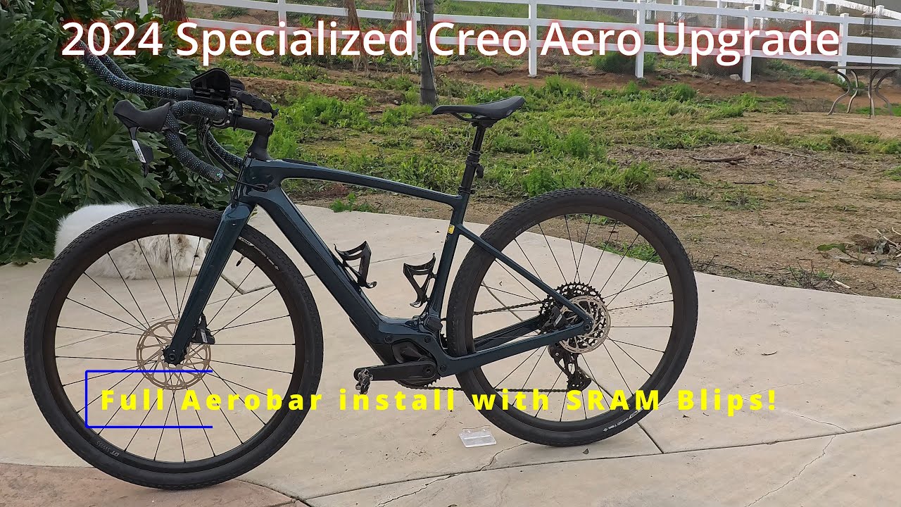Creo Aero Bar Upgrade - Full Install with Remote Wireless Shifting