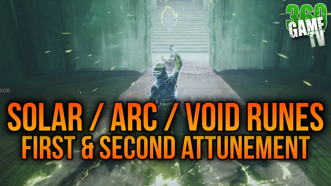ALL SOLAR / ARC / VOID Hive Rune Locations - FIRST & SECOND ATTUNEMENT Bladed Path Quest - Destiny 2