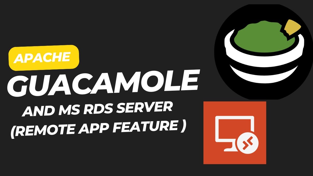 Apache Guacamole as Microsoft RDS frontend