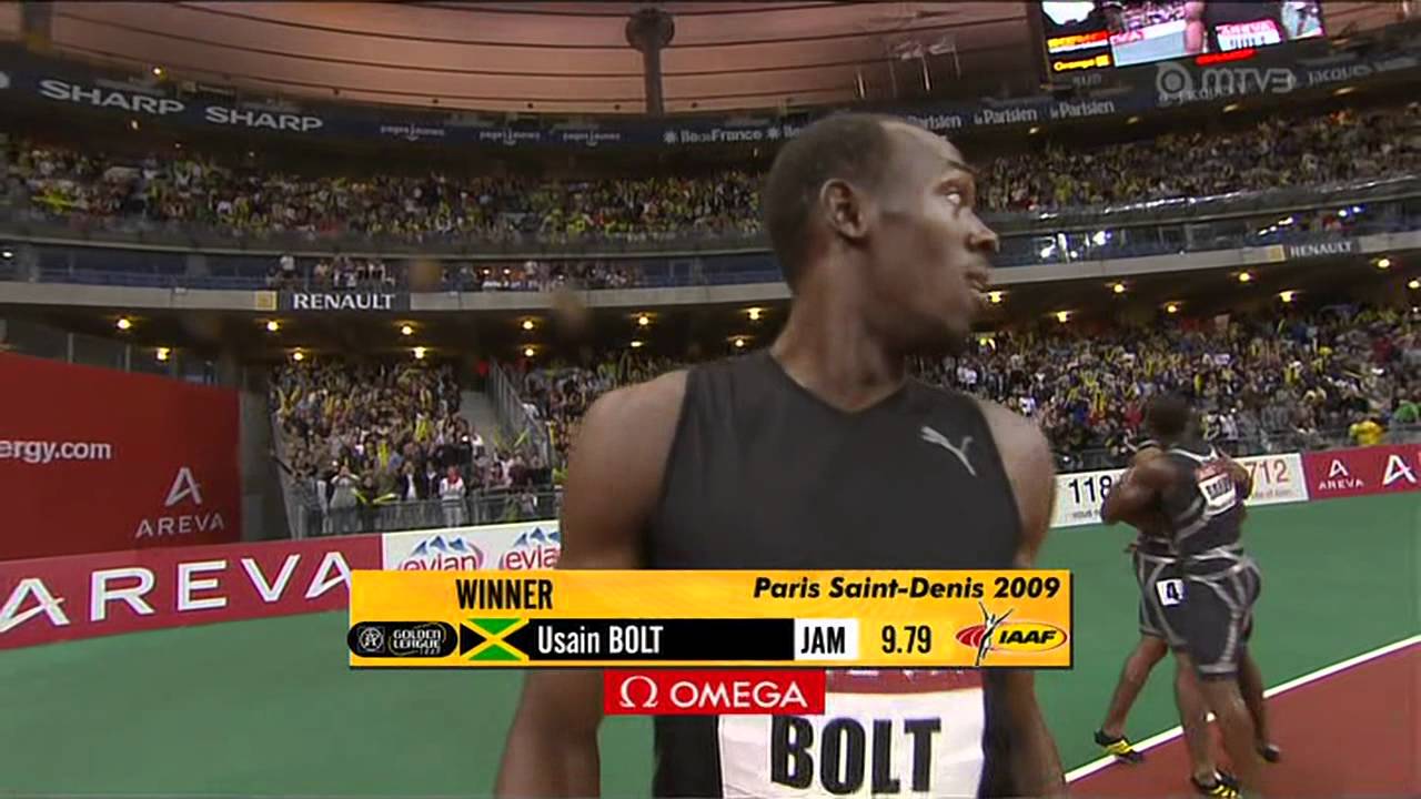 100m - Usain Bolt - 9.79 - Golden League Paris 2009