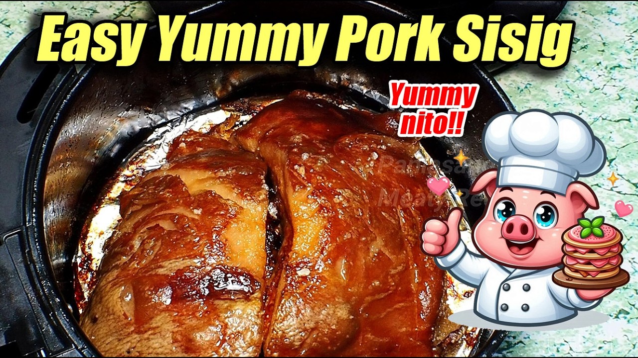 Pork Sisig - A Very Simple and Delicious Pork Cheek or Jowl Recipe!