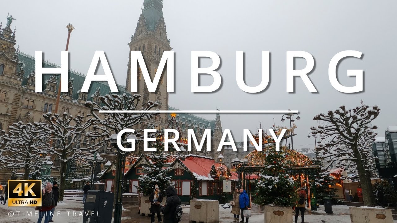 Experiencing the Magic of Hamburg Christmas Market 2023! #timelinetravel, #hamburg