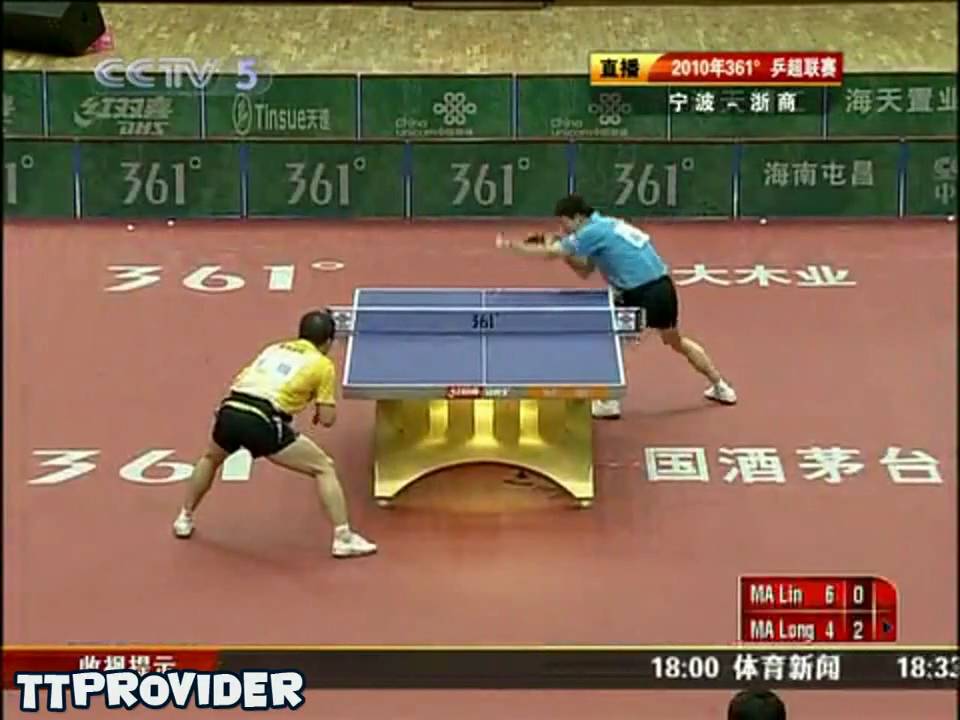 Chinese Superleague 2010: Ma Long-Ma Lin