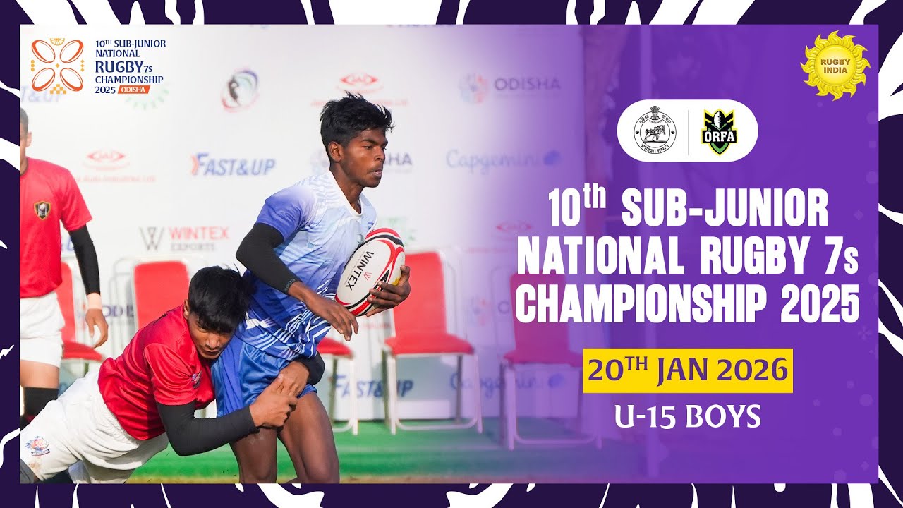 10th Sub-Junior National Rugby 7s Championship (U-15) | Boys - Day 1 | Live from Kalinga Stadium