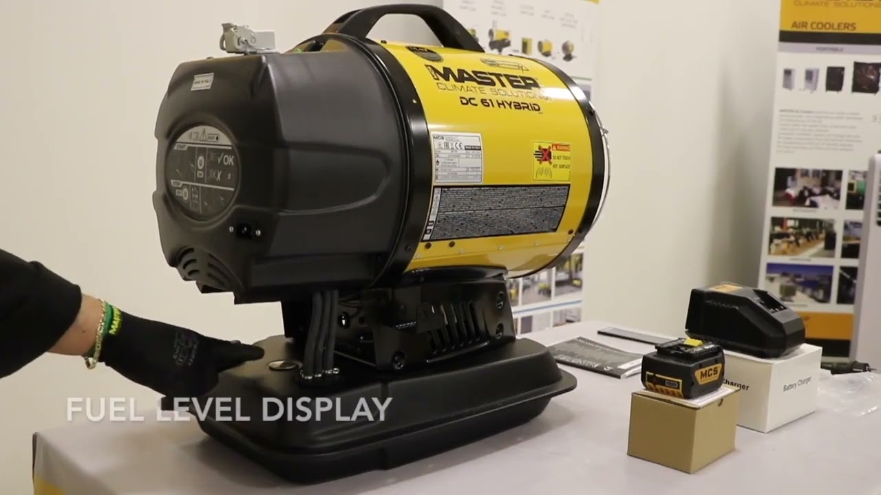 Master- DC 61- Infrared oil heater