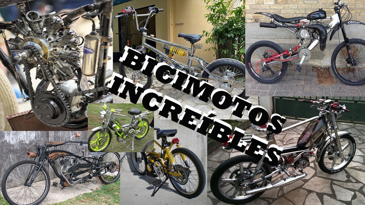 50 INCREIBLES BICIMOTOS QUE NUNCA HAS VISTO (#bicimotoszoids)