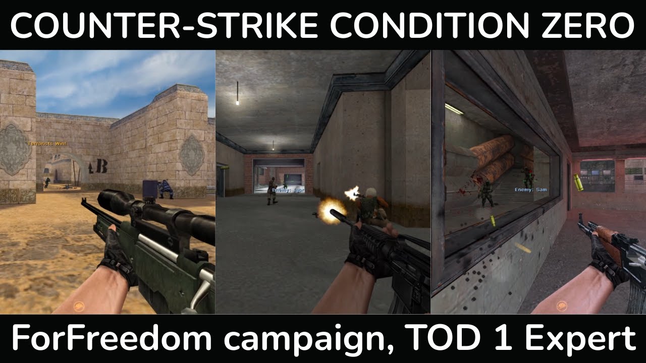 CS:CZ - ForFreedom Campaign (Modified, Tour of Duty 1, Expert)