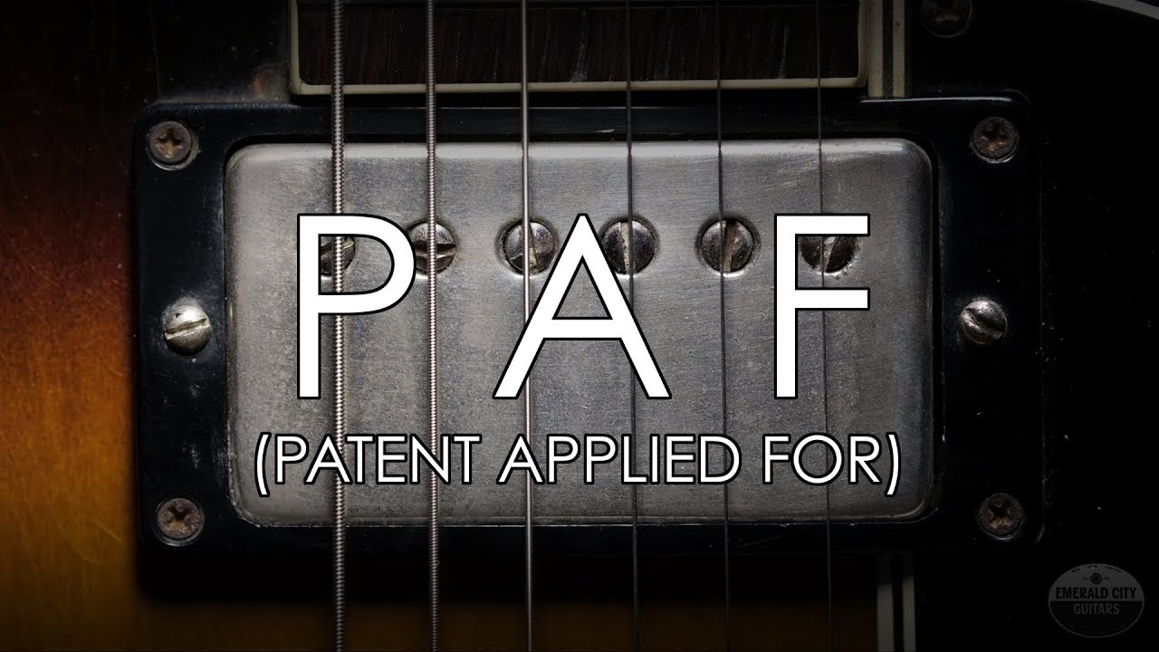 Let's talk about the PAF (Patent Applied For) humbucking pickup!