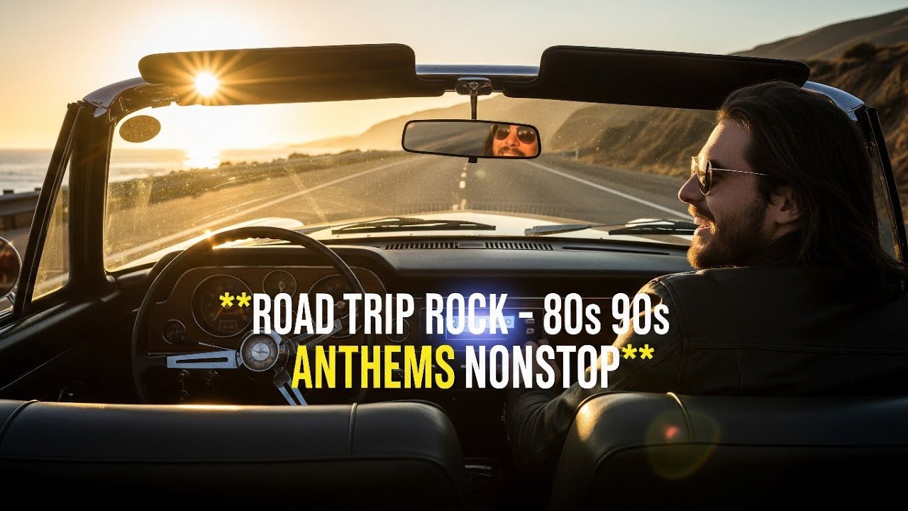 Golden Road Radio &ndash; Road Trip Rock | Feel-Good 80s 90s Soft Rock Anthems Nonstop