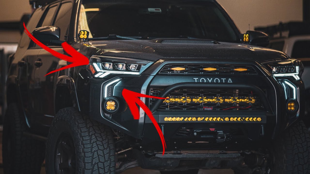 BRAND NEW Headlights for the 2014-2020 4Runner - GTR Lighting Carbide LED Headlights