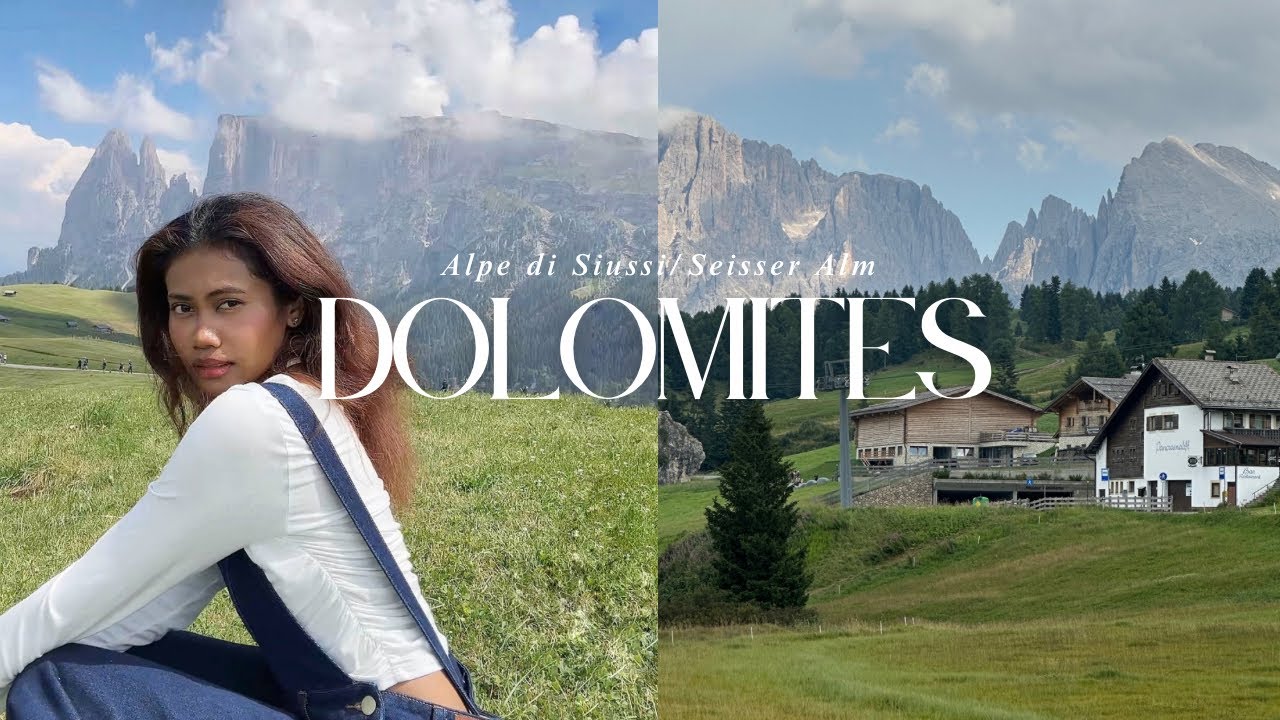 My solo hiking to the dolomites alpe di siussi🇮🇹