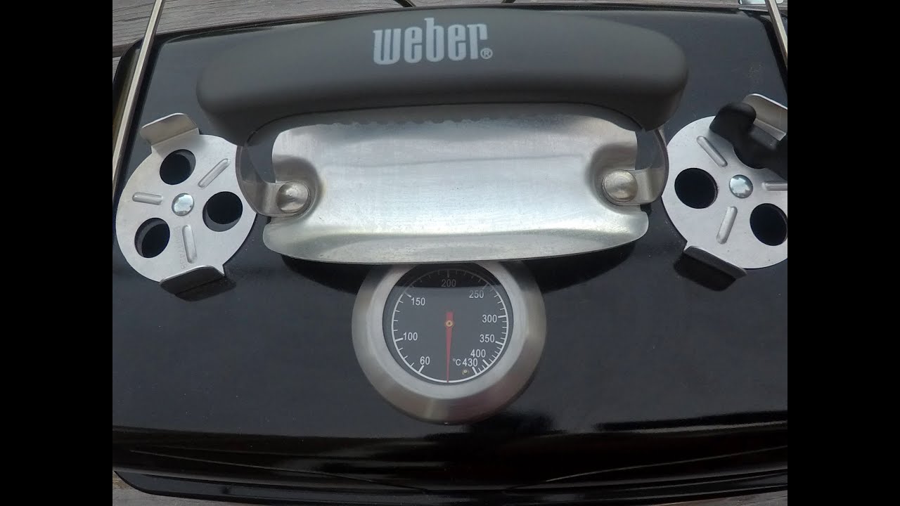Putting a thermometer in a WEBER go anywhere