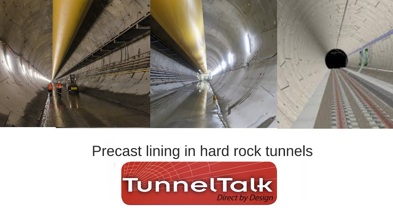 Follo Line 10. Precast lining in hard rock tunnels