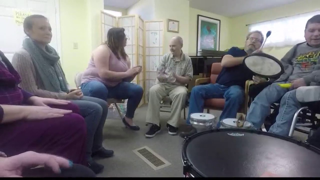 Music Therapy helps adults with disabilities