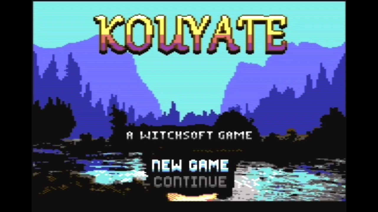 WIP 5 of Kouyate, my new C64 RPG