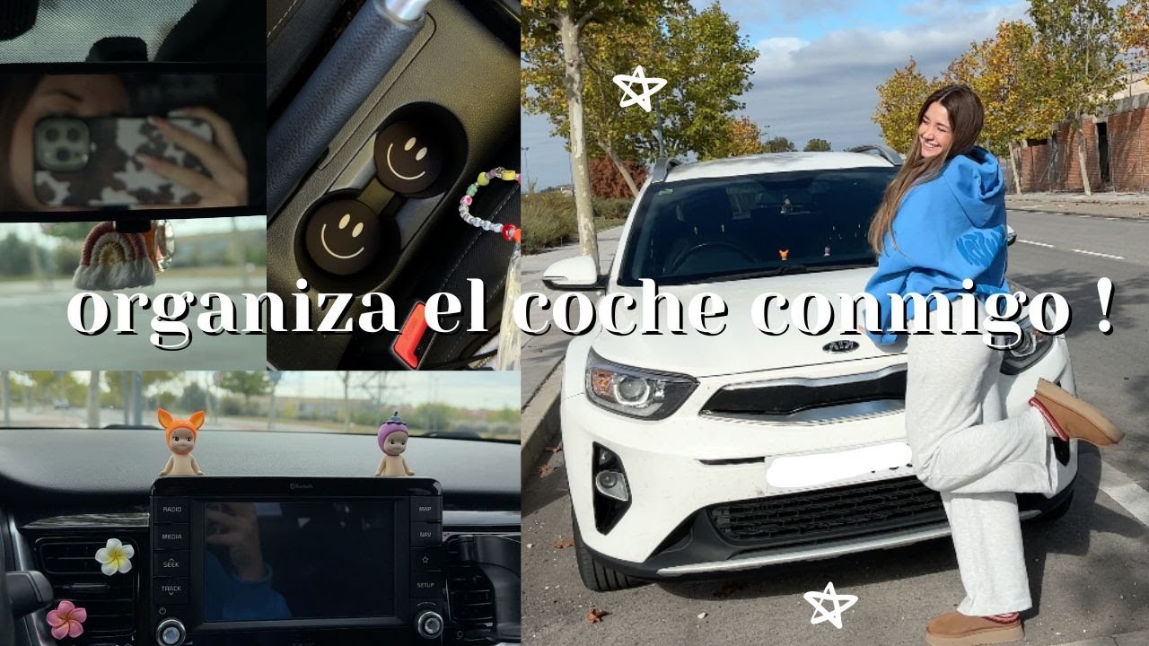 ✨DECORANDO Y ORGANIZANDO MI COCHE AESTHETIC✨ | sonny angels, shein, aesthetic...
