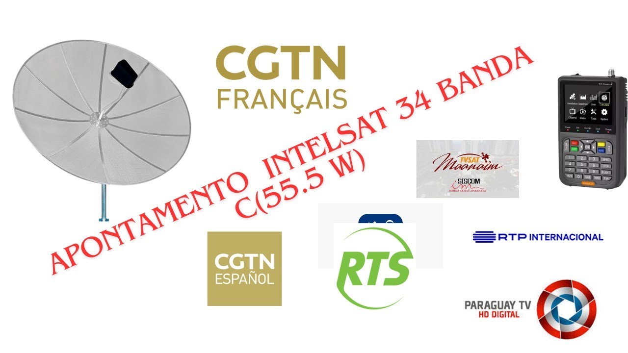 Apontamento Intelsat 34 banda C(55.5W)