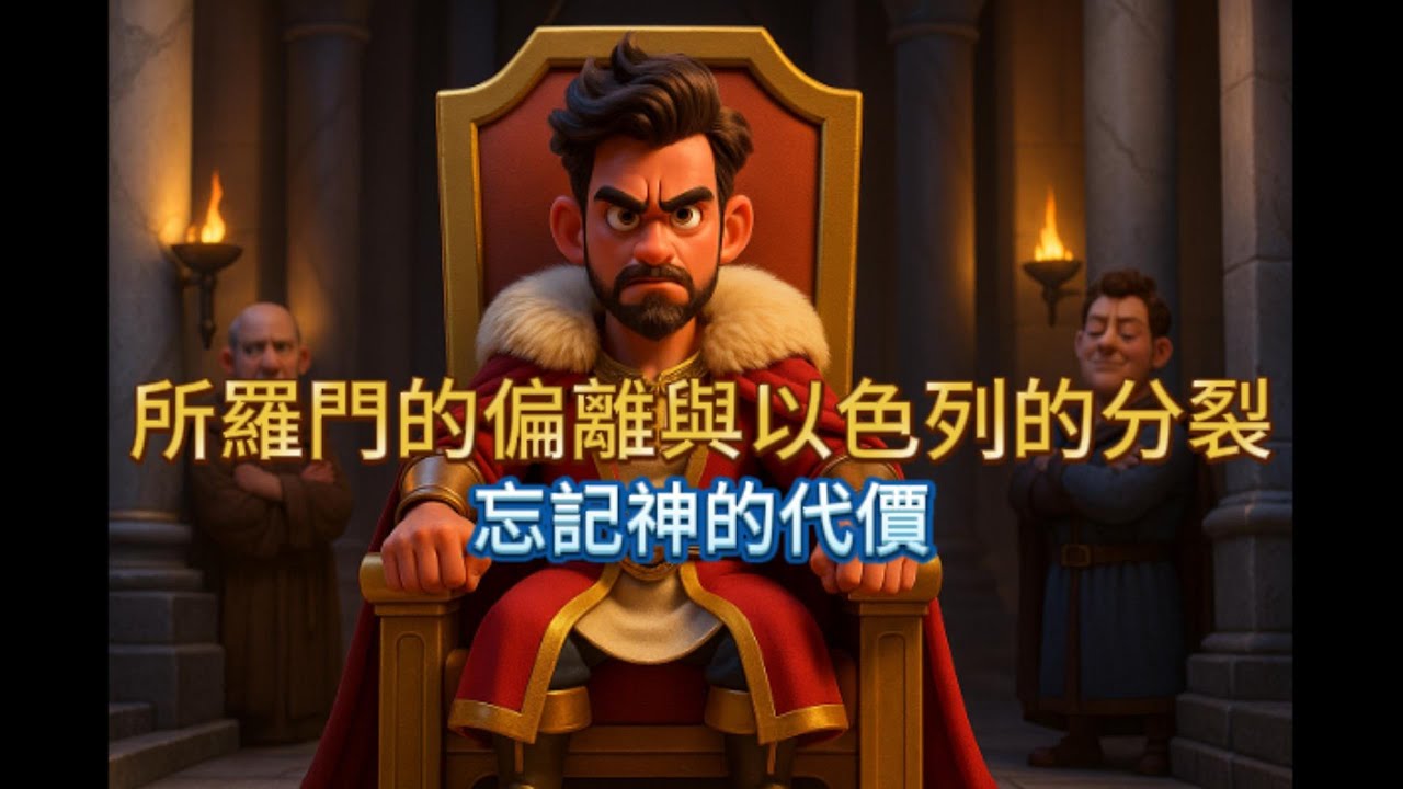 所羅門的偏離與以色列的分裂｜忘記神的代價 (列王紀上 11-12 章)｜Bible Stories Alive 聖經故事屋