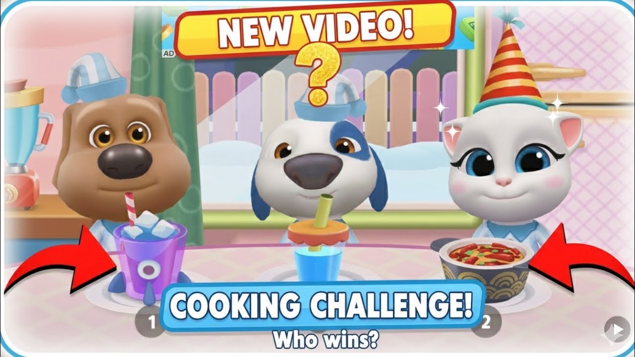 New Video Cooking Challan 😱 Tom Friends talking 