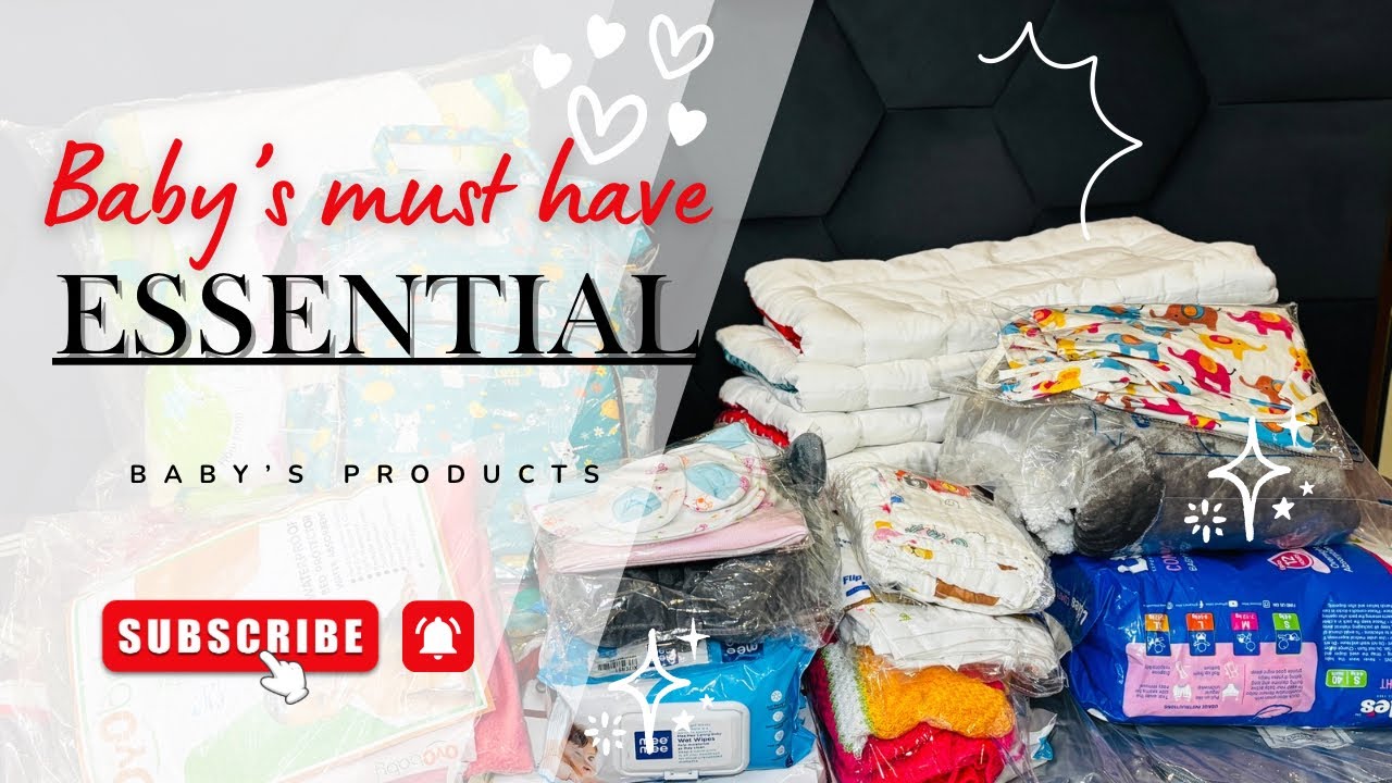  Baby Coming Soon? MUST BUY Essentials for New Parents ❤️🤰 @shivangniThakur #babyessentials #newmom 