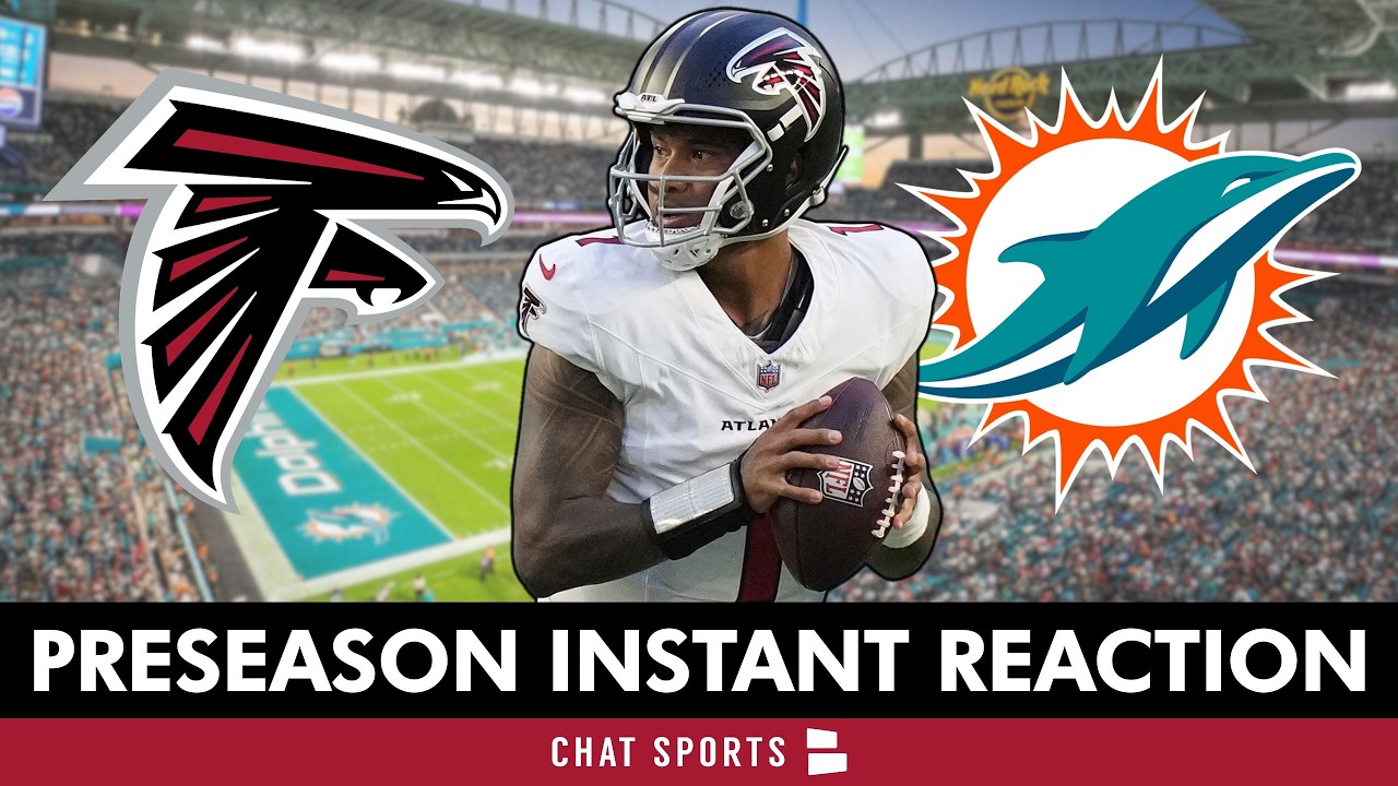 Falcons vs Dolphins Instant Reaction | Tua Tagovailoa Returns To Miami For First Time