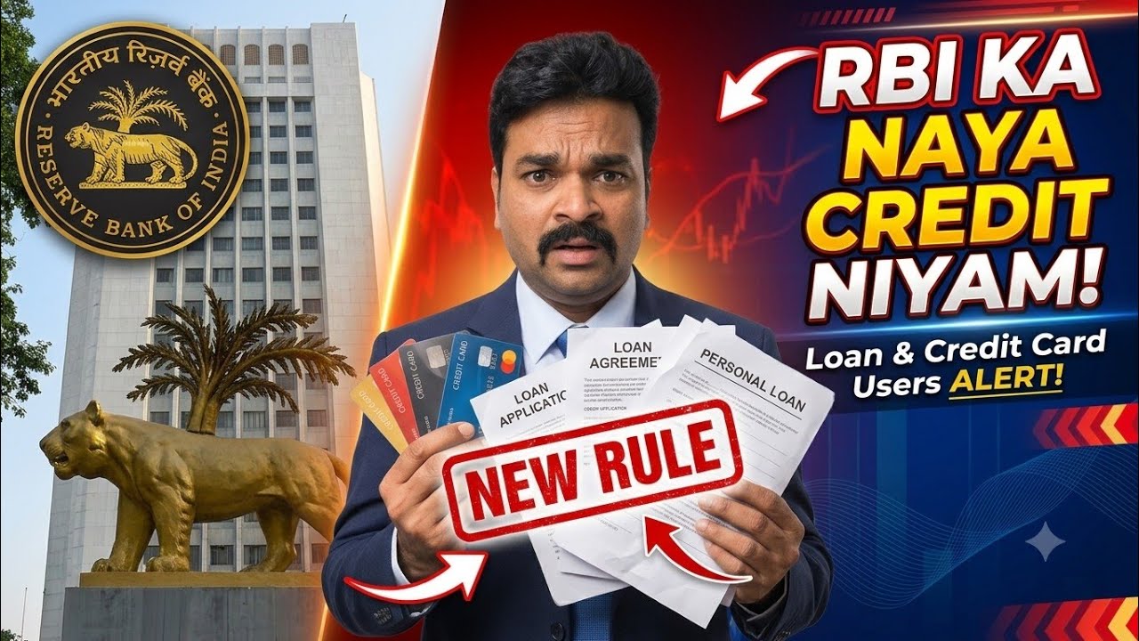 RBI Ka Naya Credit Rule 2026 | Loan & Credit Card Users Ke Liye Badi Update | Puri Jankari Hindi me.