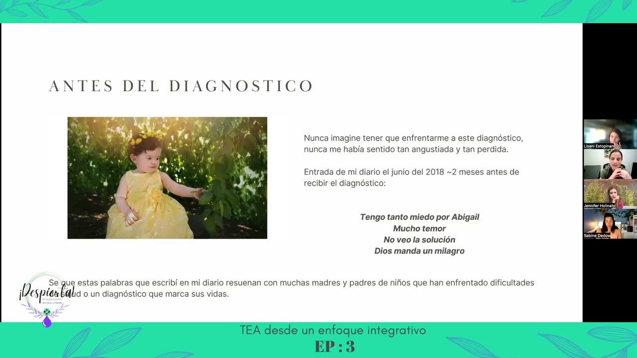 DESPIERTA!  TEA desde un Enfoque Integrativo