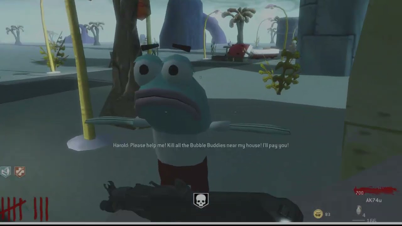 Another SpongeBob Map! - Bikini Bottom WAW Custom Zombies
