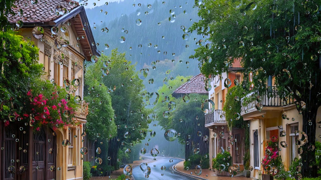 Heavy Rain Sounds For Sleeping No Ads | Stress & Anxiety Relief | Healing Sound for Insomnia 