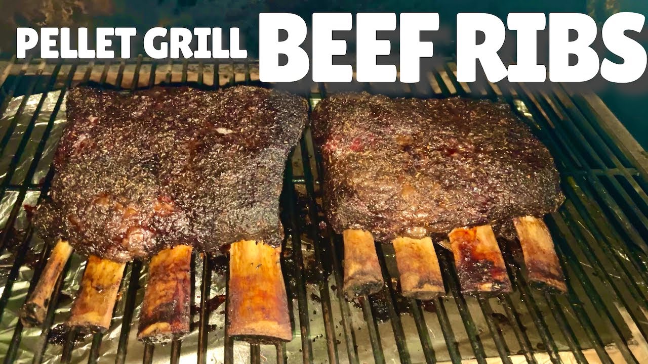 Beef Ribs on the Pellet Grill ( Recteq RT-590 )