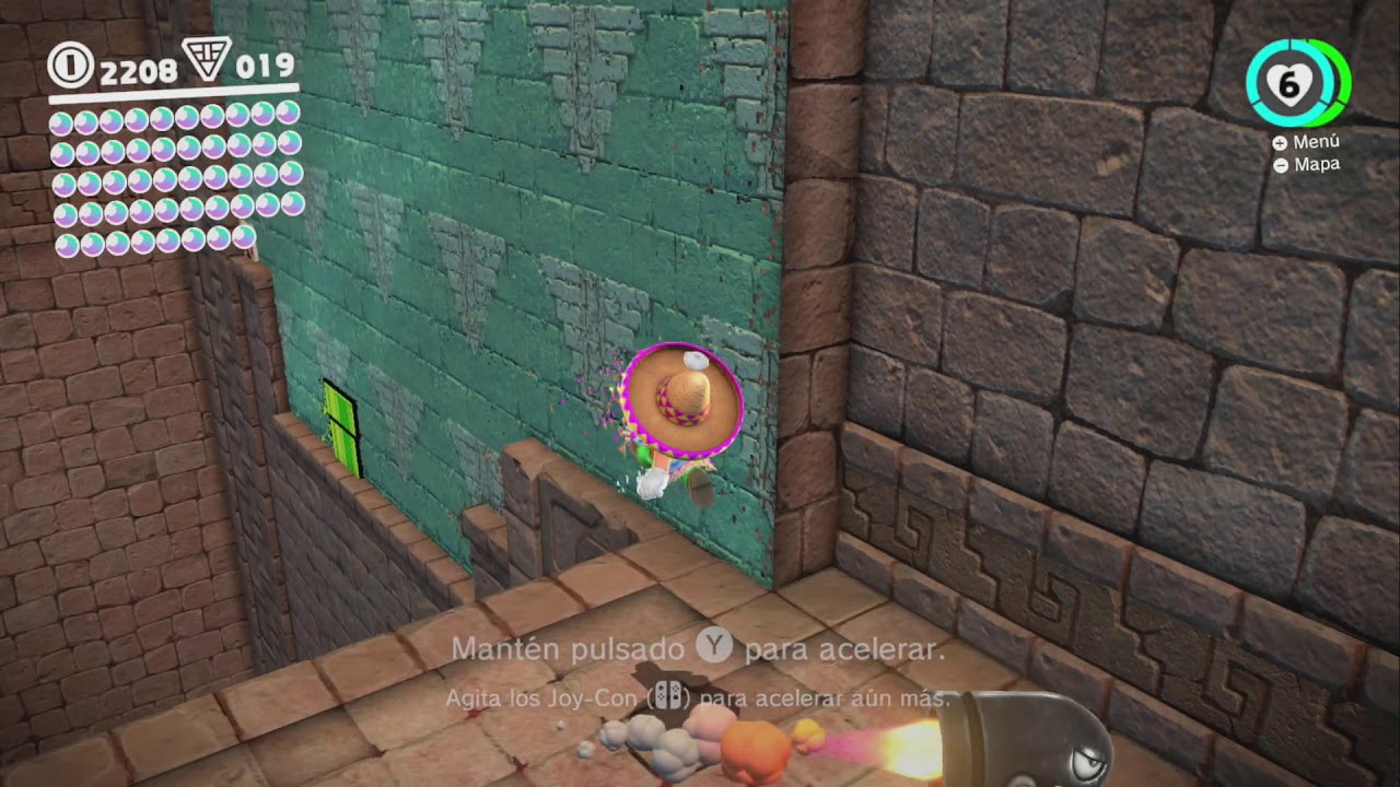 Super Mario Odyssey - Reino de las Arenas - Formación Especial de Torre Goomba