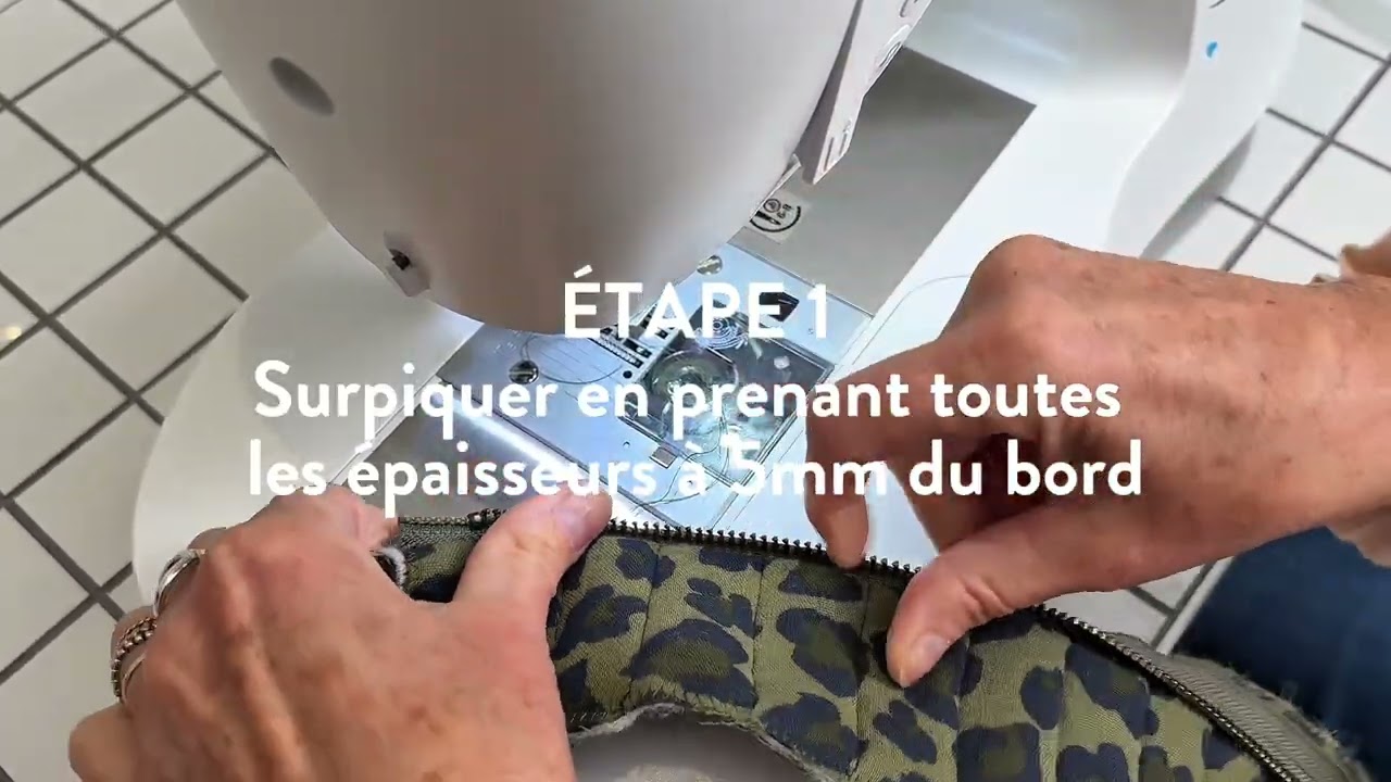 TUTO KIT SAC CABAS SIDONIE