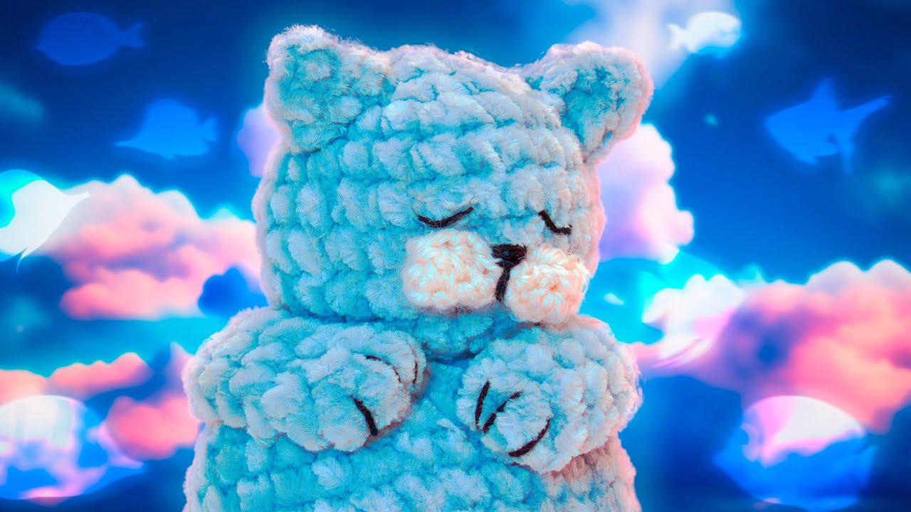 Crochet Tutorial Sleepy Cat