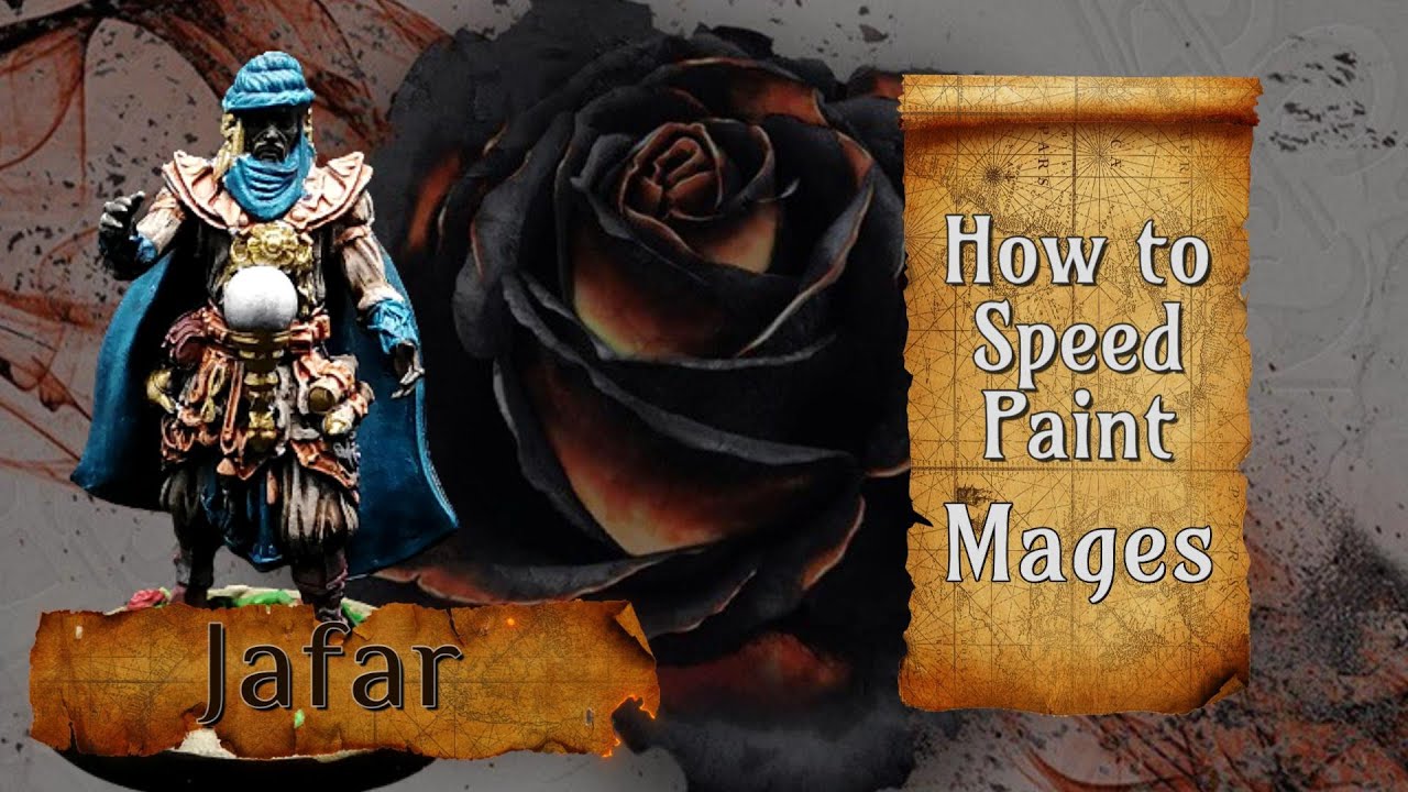 How to Paint Jafar with Speed Paints 2.0 - Black Rose Wars