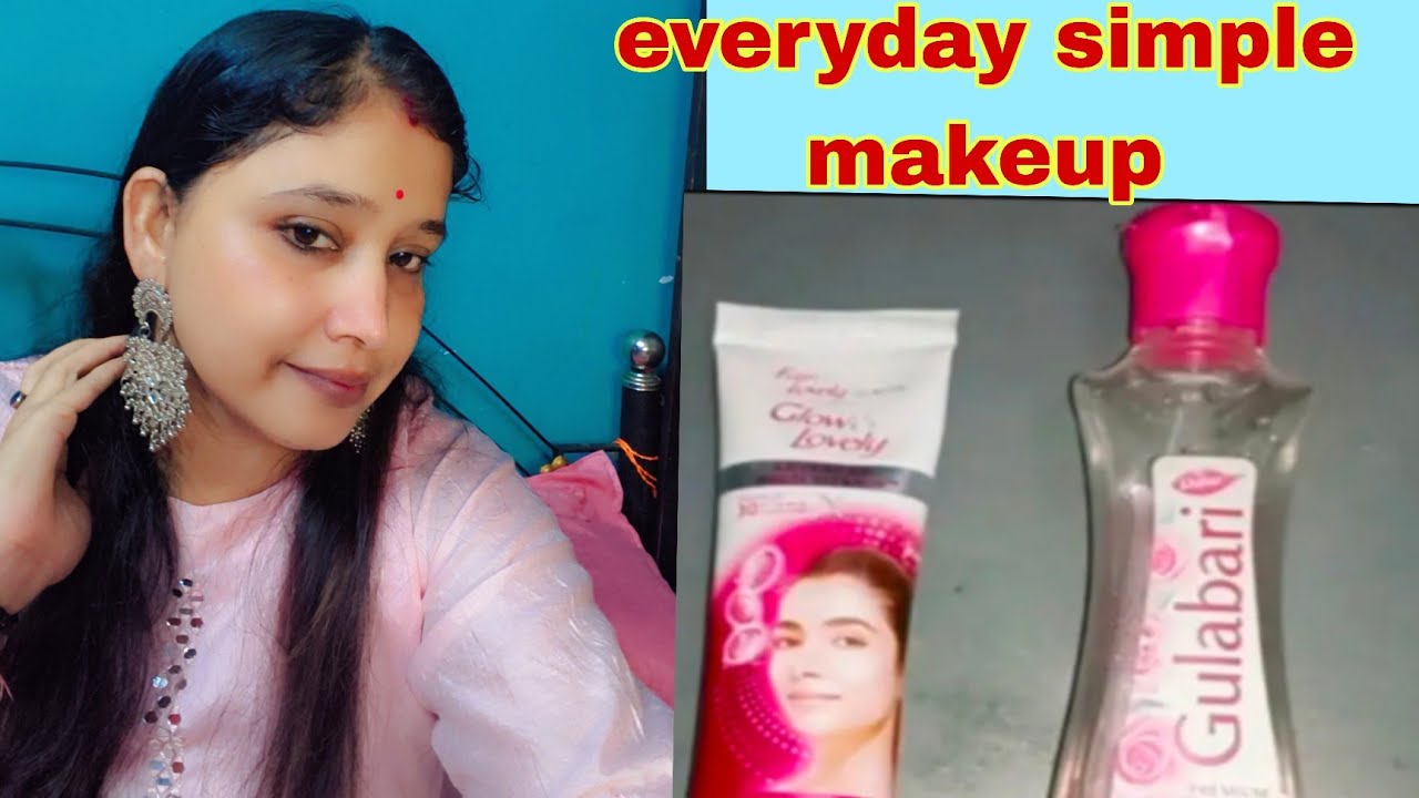 Everyday simple makeup with Fair and lovely cream /how to apply Fair and lovely 🌹🌹@Dmmakeovr