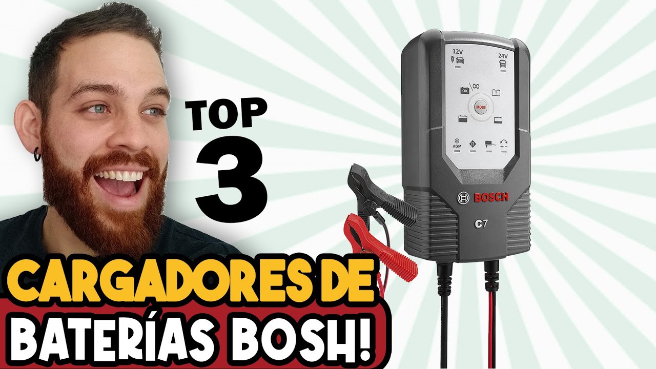 Mejor Cargador de Baterias Bosch ▶Amazon 2023◀