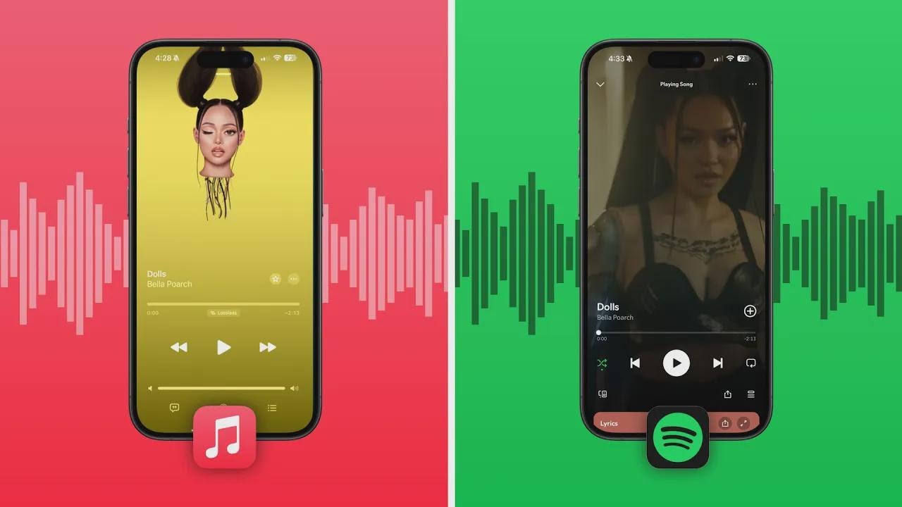 Por que Apple Music soa melhor que Spotify?