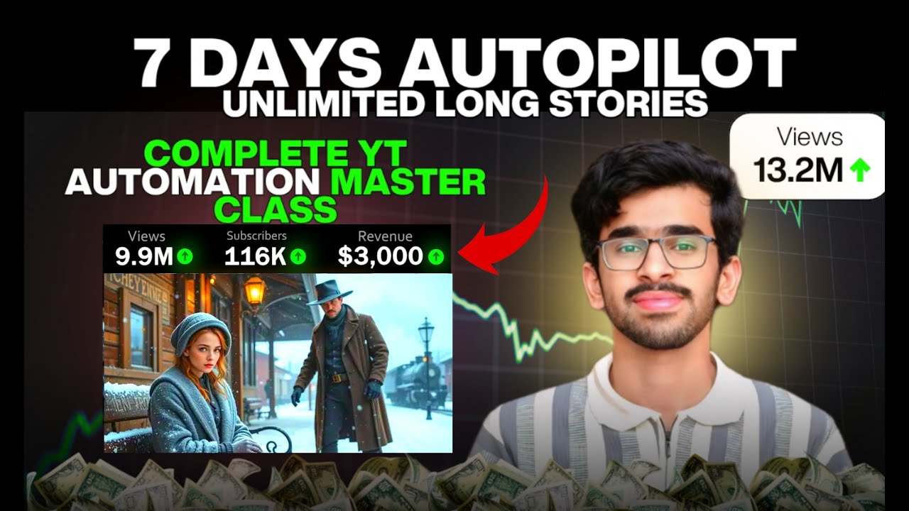 Create 30–40 Min Long Form Stories in 1 Hour Using My Master Prompt  YouTube Automation Class 1