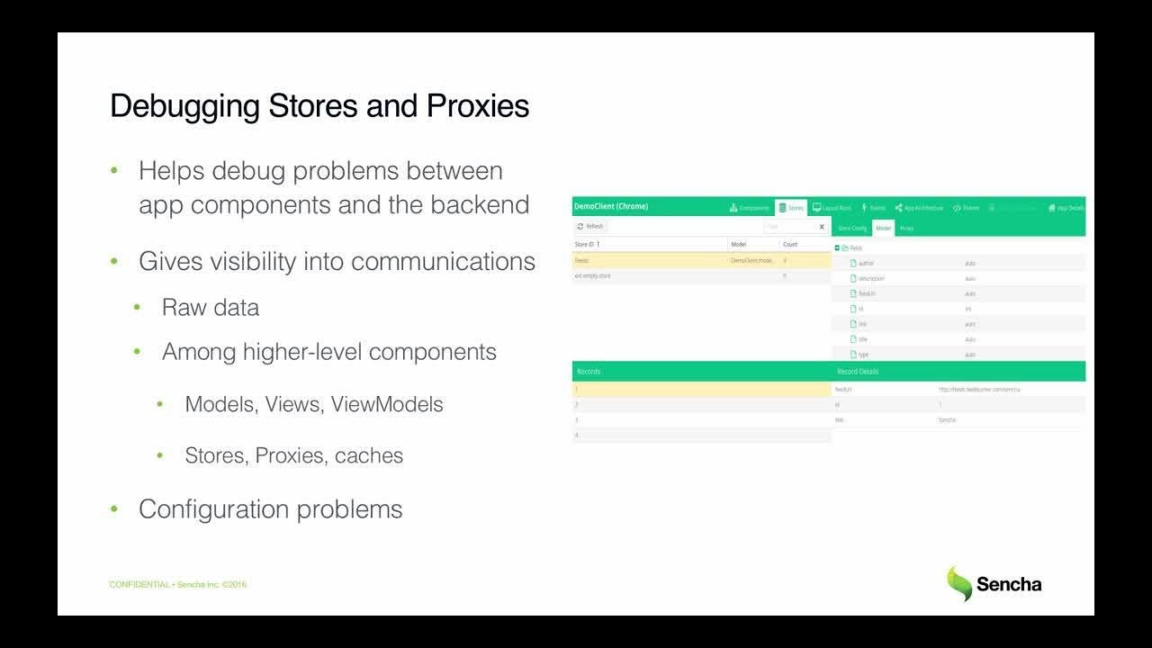 Debugging & Inspecting Ext JS Apps with Sencha Inspector