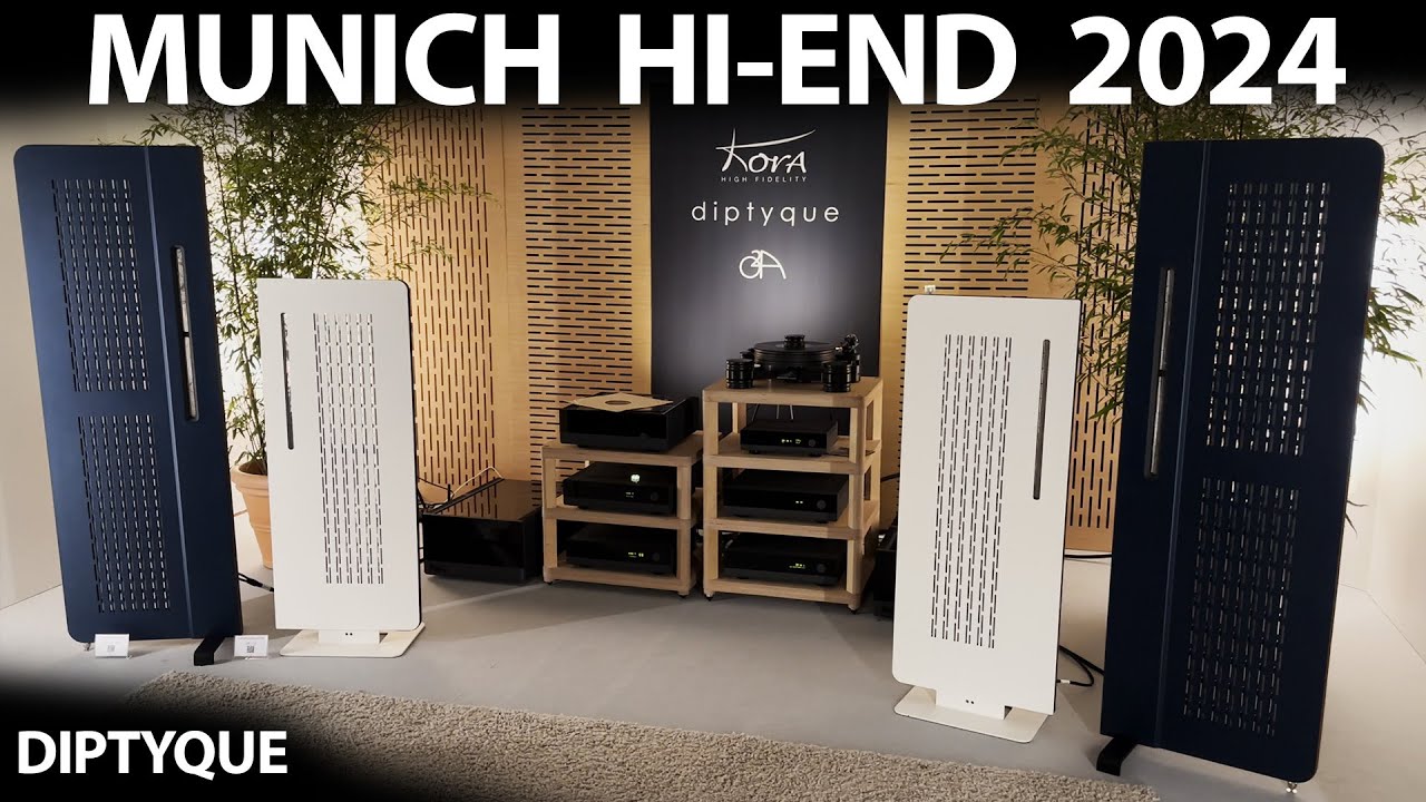 MUNICH HiEnd 2024 ❤️ Kora Diptyque 🔥 Audiophile HiFi HighEnd Speakers